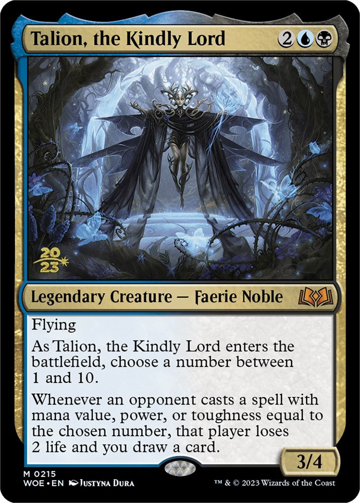 Talion, the Kindly Lord [Wilds of Eldraine Prerelease Promos] | Game Master's Emporium (The New GME)