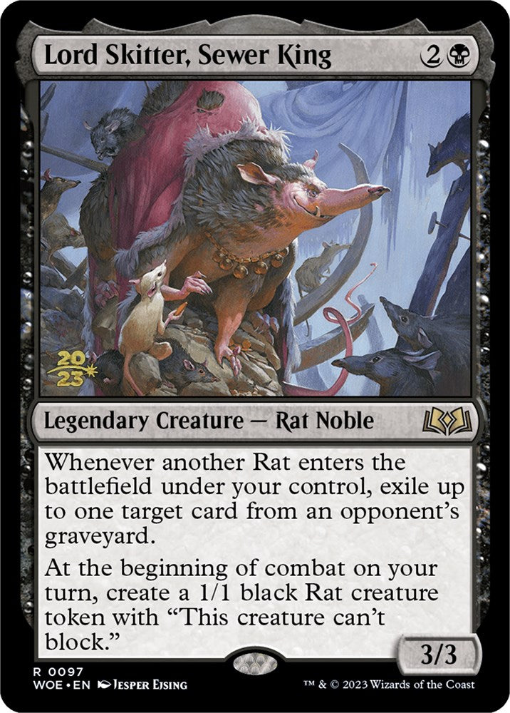 Lord Skitter, Sewer King [Wilds of Eldraine Prerelease Promos] | Game Master's Emporium (The New GME)