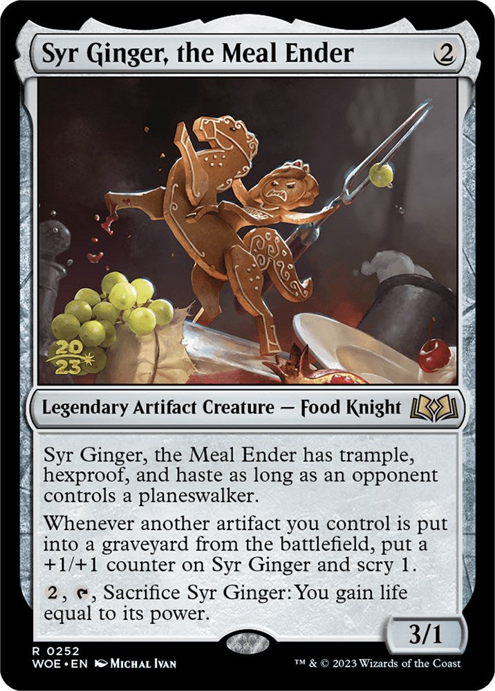 Syr Ginger, the Meal Ender [Wilds of Eldraine Prerelease Promos] | Game Master's Emporium (The New GME)