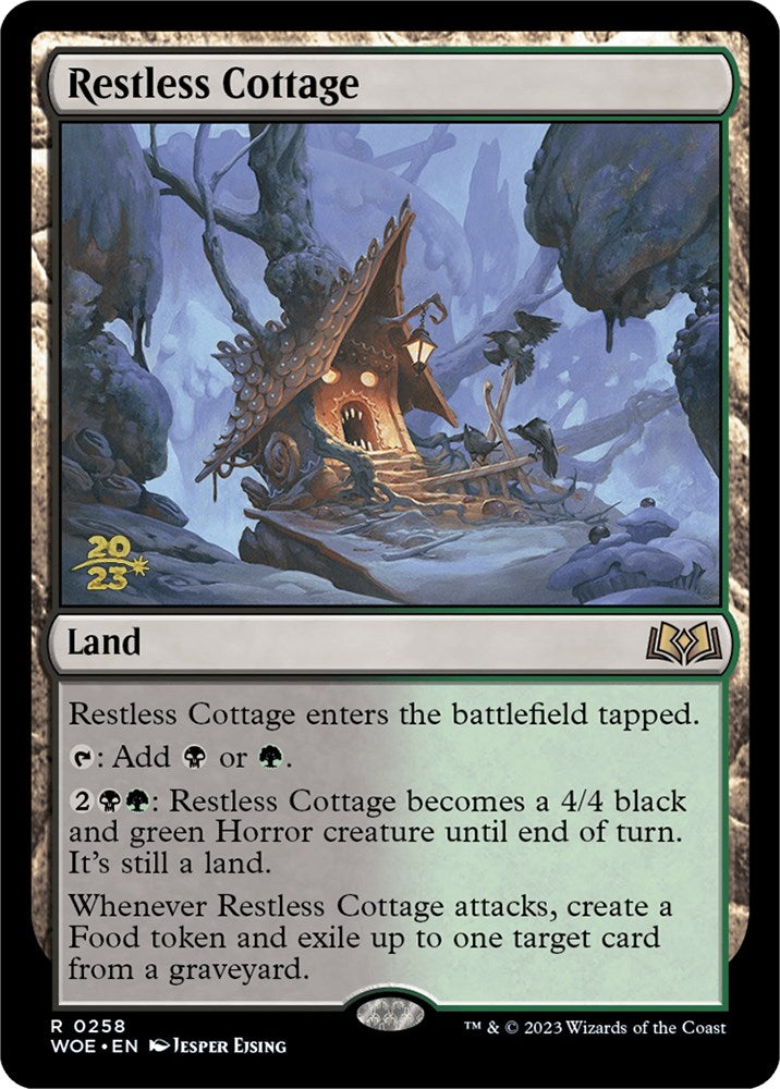 Restless Cottage [Wilds of Eldraine Prerelease Promos] | Game Master's Emporium (The New GME)