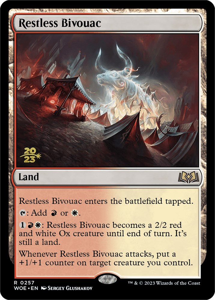 Restless Bivouac [Wilds of Eldraine Prerelease Promos] | Game Master's Emporium (The New GME)