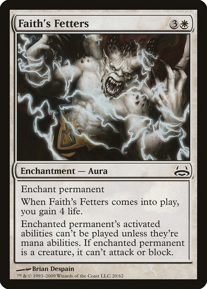 Faith's Fetters [Duel Decks: Divine vs. Demonic] | Game Master's Emporium (The New GME)