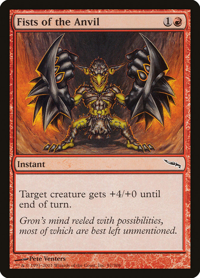 Fists of the Anvil [Mirrodin] | Game Master's Emporium (The New GME)
