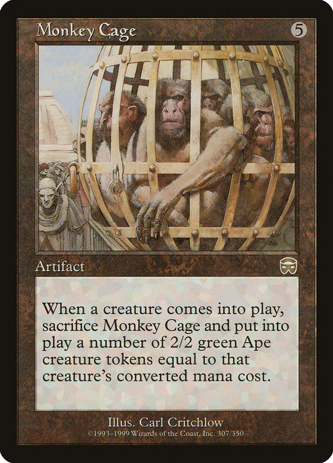 Monkey Cage [Mercadian Masques] | Game Master's Emporium (The New GME)