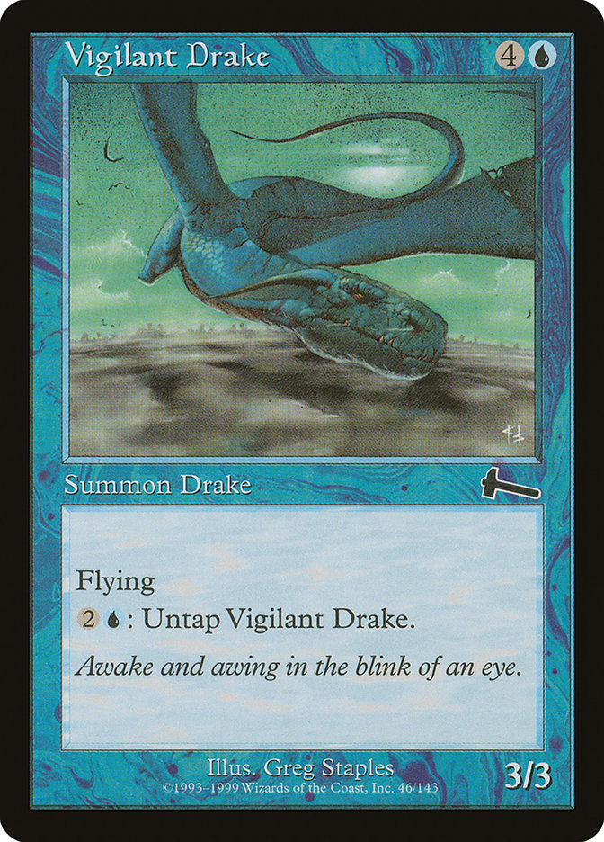 Vigilant Drake [Urza's Legacy] | Game Master's Emporium (The New GME)