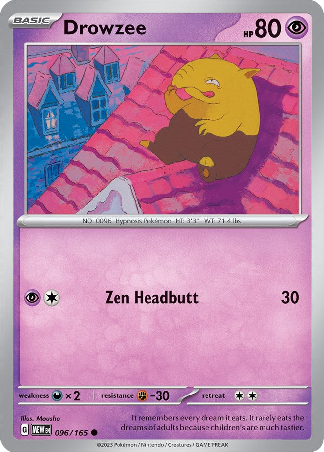 Drowzee (096/165) [Scarlet & Violet: 151] | Game Master's Emporium (The New GME)