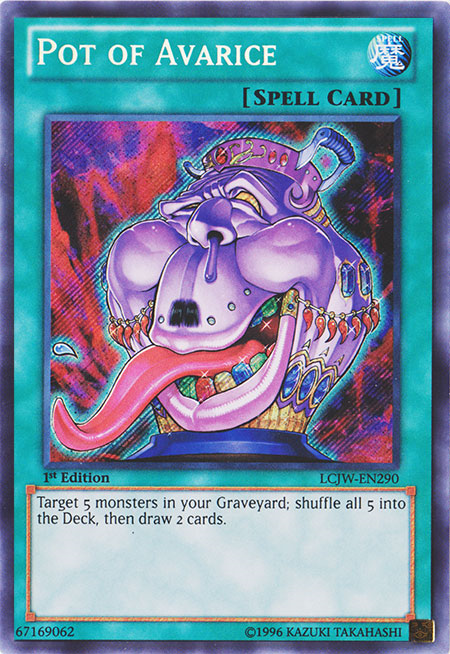 Pot of Avarice [LCJW-EN290] Secret Rare | Game Master's Emporium (The New GME)