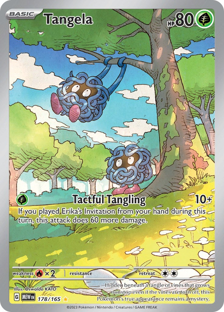 Tangela (178/165) [Scarlet & Violet: 151] | Game Master's Emporium (The New GME)