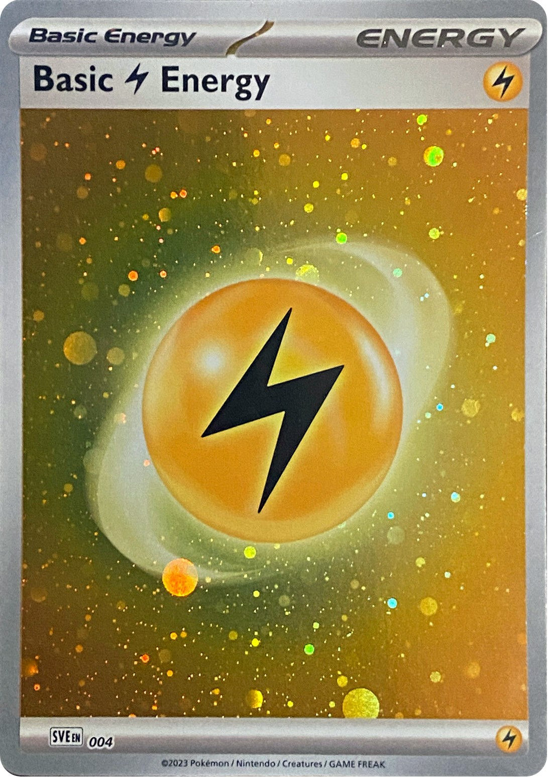 Basic Lightning Energy (004) (Cosmos Holo) [Scarlet & Violet: Base Set] | Game Master's Emporium (The New GME)