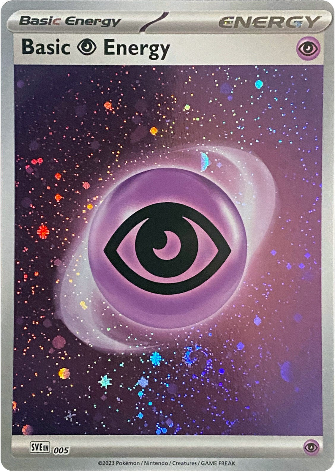 Basic Psychic Energy (005) (Cosmos Holo) [Scarlet & Violet: Base Set] | Game Master's Emporium (The New GME)