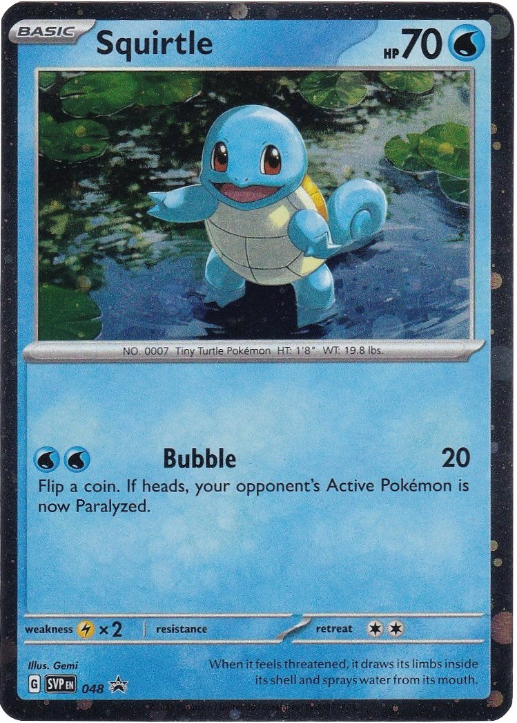 Squirtle (048) (Cosmos Holo) [Scarlet & Violet: Black Star Promos] | Game Master's Emporium (The New GME)