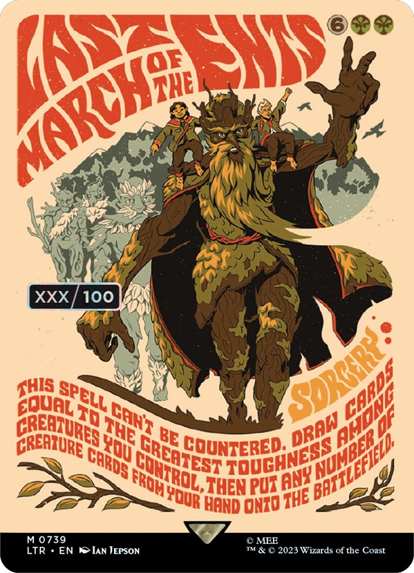 Last March of the Ents (Borderless Poster) (Serialized) [The Lord of the Rings: Tales of Middle-Earth] | Game Master's Emporium (The New GME)