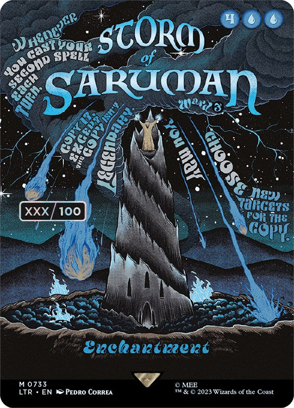 Storm of Saruman (Borderless Poster) (Serialized) [The Lord of the Rings: Tales of Middle-Earth] | Game Master's Emporium (The New GME)