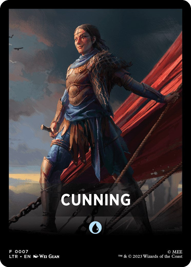 Cunning Theme Card [The Lord of the Rings: Tales of Middle-Earth] | Game Master's Emporium (The New GME)