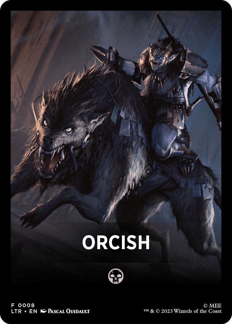 Orcish Theme Card [The Lord of the Rings: Tales of Middle-Earth] | Game Master's Emporium (The New GME)