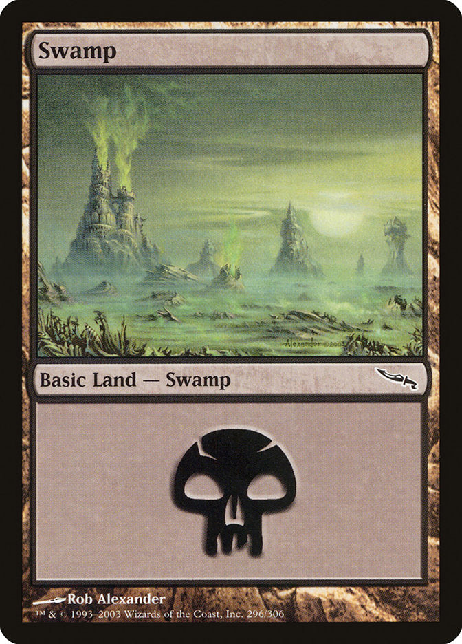 Swamp (296) [Mirrodin] | Game Master's Emporium (The New GME)