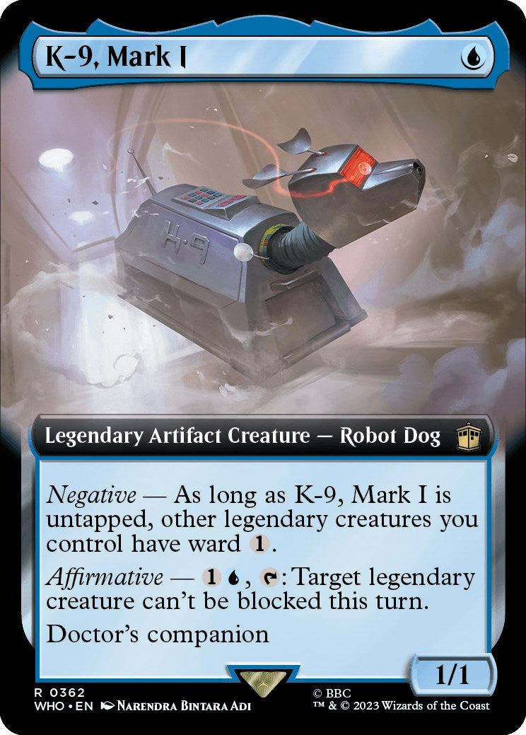 K-9, Mark I (Extended Art) [Doctor Who] | Game Master's Emporium (The New GME)