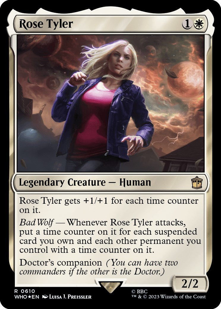 Rose Tyler (Surge Foil) [Doctor Who] | Game Master's Emporium (The New GME)