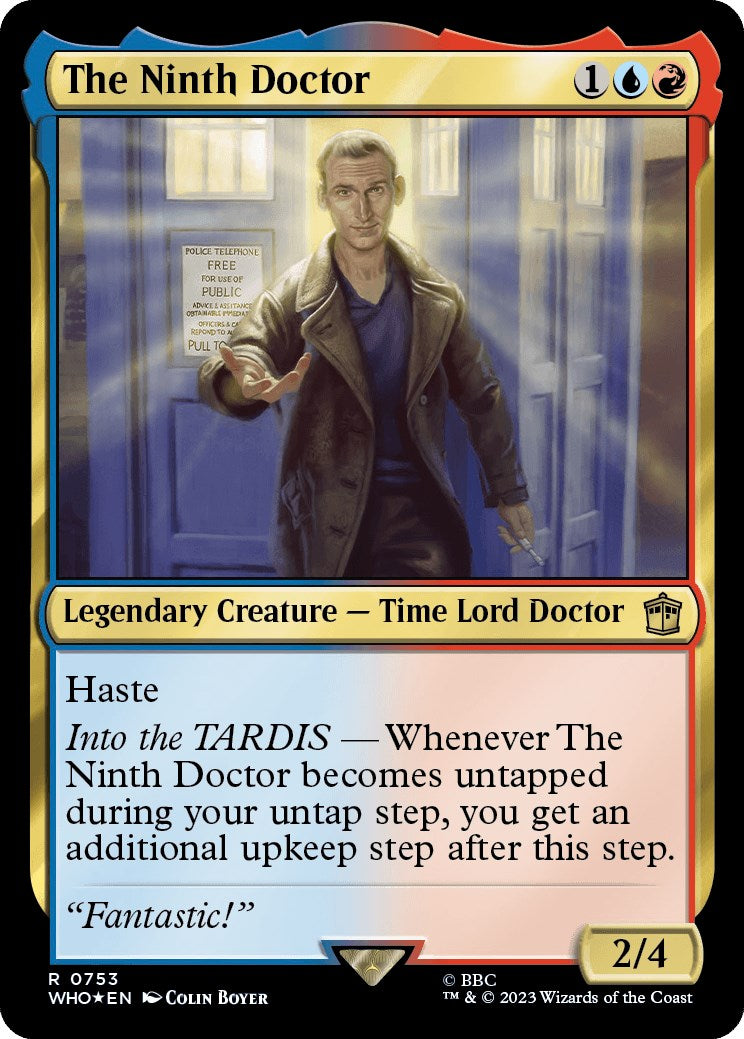 The Ninth Doctor (Surge Foil) [Doctor Who] | Game Master's Emporium (The New GME)