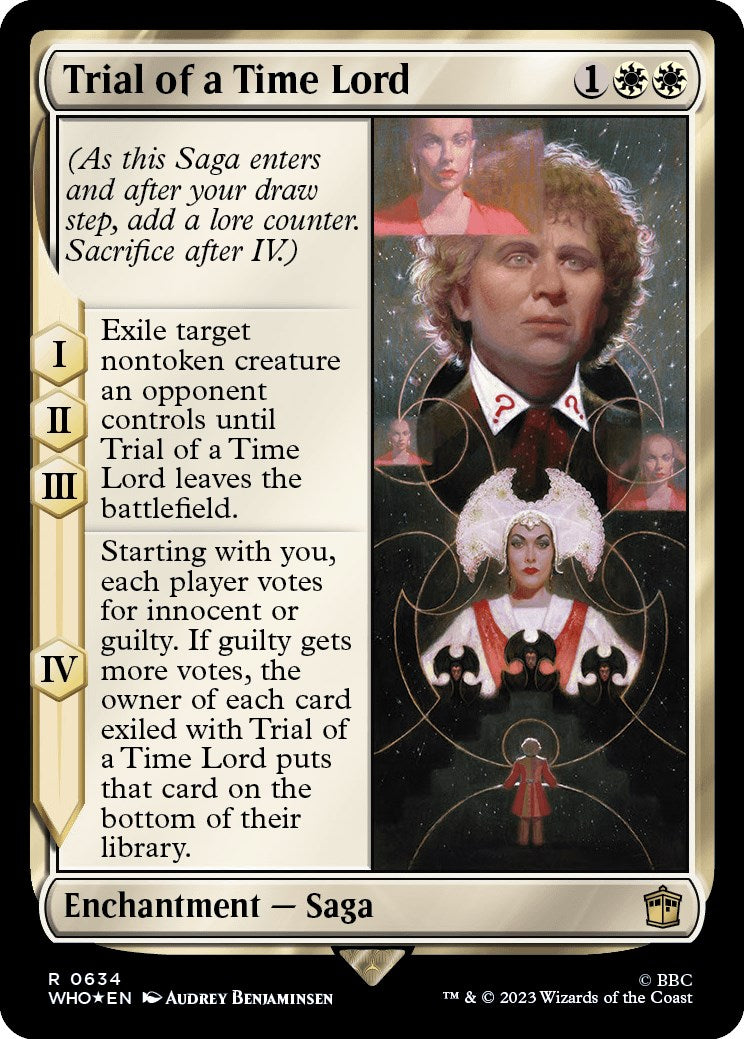 Trial of a Time Lord (Surge Foil) [Doctor Who] | Game Master's Emporium (The New GME)