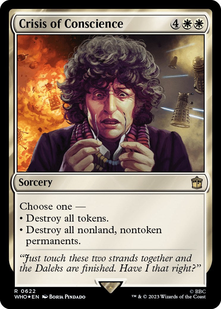Crisis of Conscience (Surge Foil) [Doctor Who] | Game Master's Emporium (The New GME)