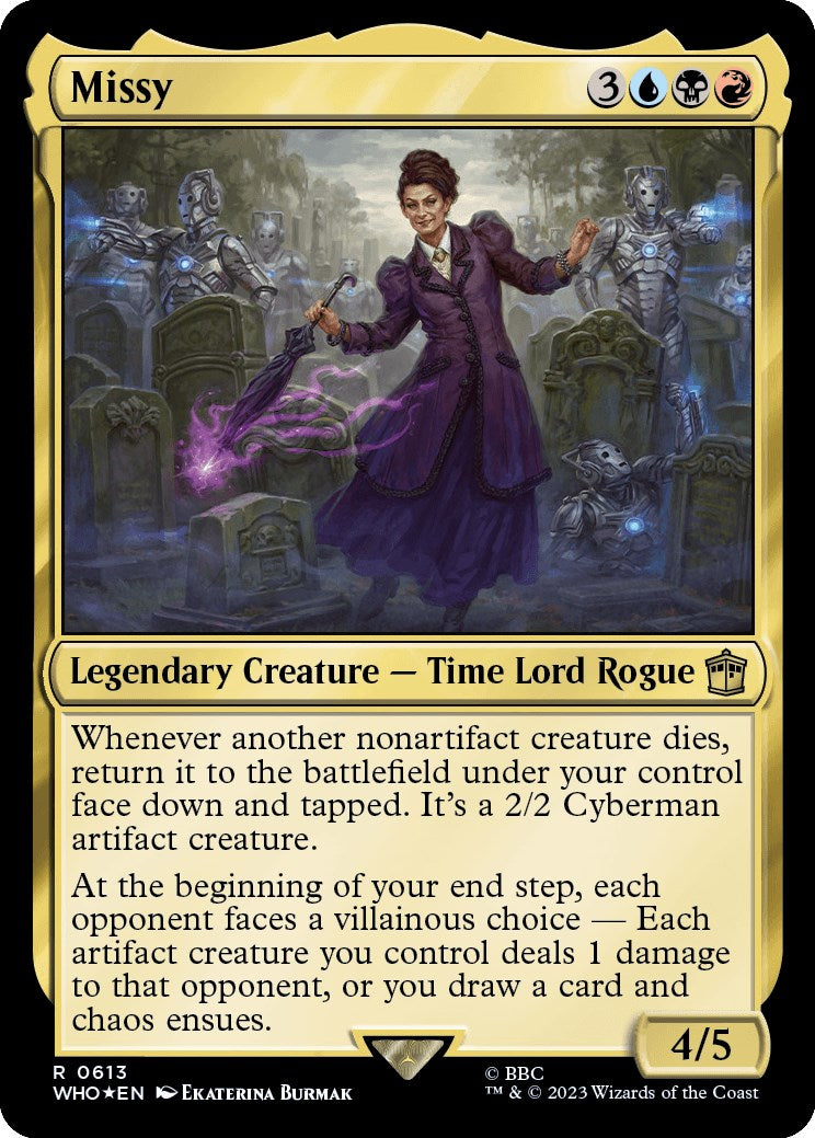 Missy (Surge Foil) [Doctor Who] | Game Master's Emporium (The New GME)