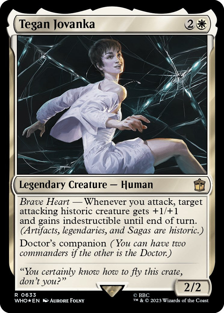 Tegan Jovanka (Surge Foil) [Doctor Who] | Game Master's Emporium (The New GME)