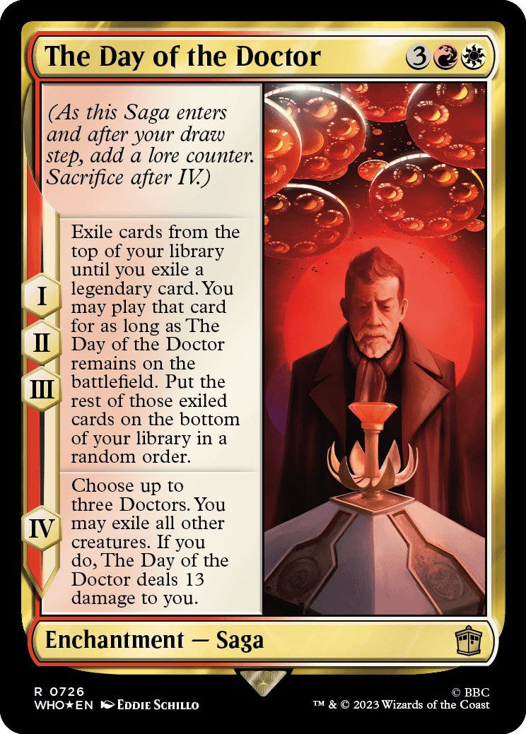 The Day of the Doctor (Surge Foil) [Doctor Who] | Game Master's Emporium (The New GME)