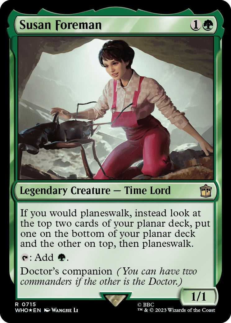 Susan Foreman (Surge Foil) [Doctor Who] | Game Master's Emporium (The New GME)