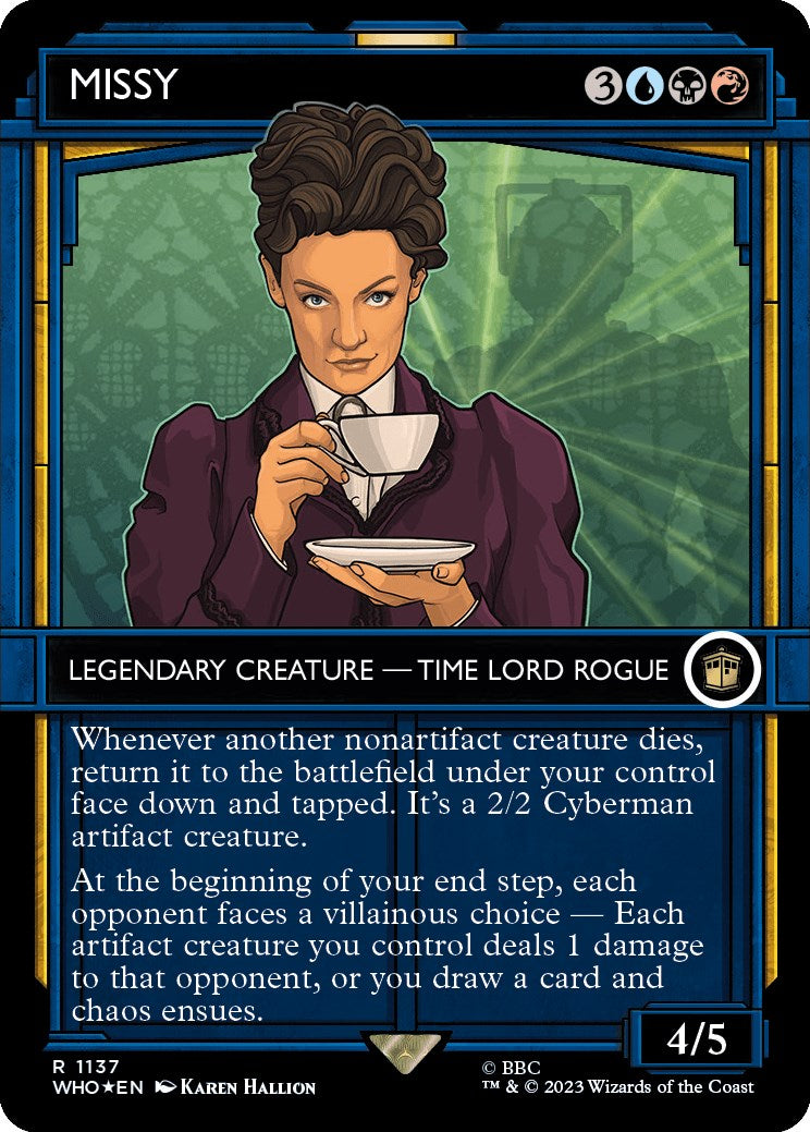 Missy (Showcase) (Surge Foil) [Doctor Who] | Game Master's Emporium (The New GME)