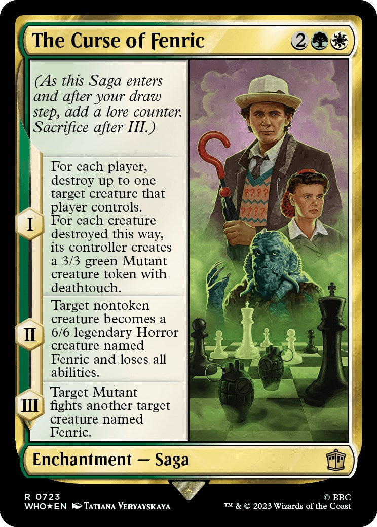The Curse of Fenric (Surge Foil) [Doctor Who] | Game Master's Emporium (The New GME)