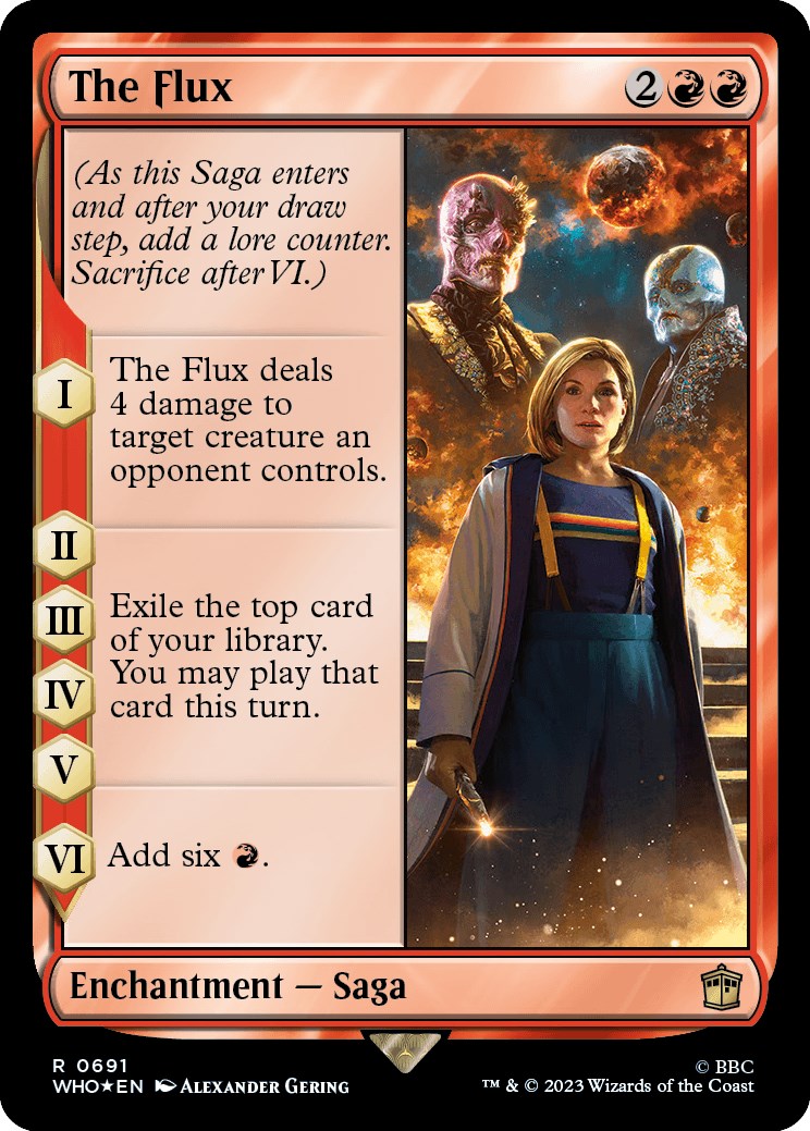 The Flux (Surge Foil) [Doctor Who] | Game Master's Emporium (The New GME)