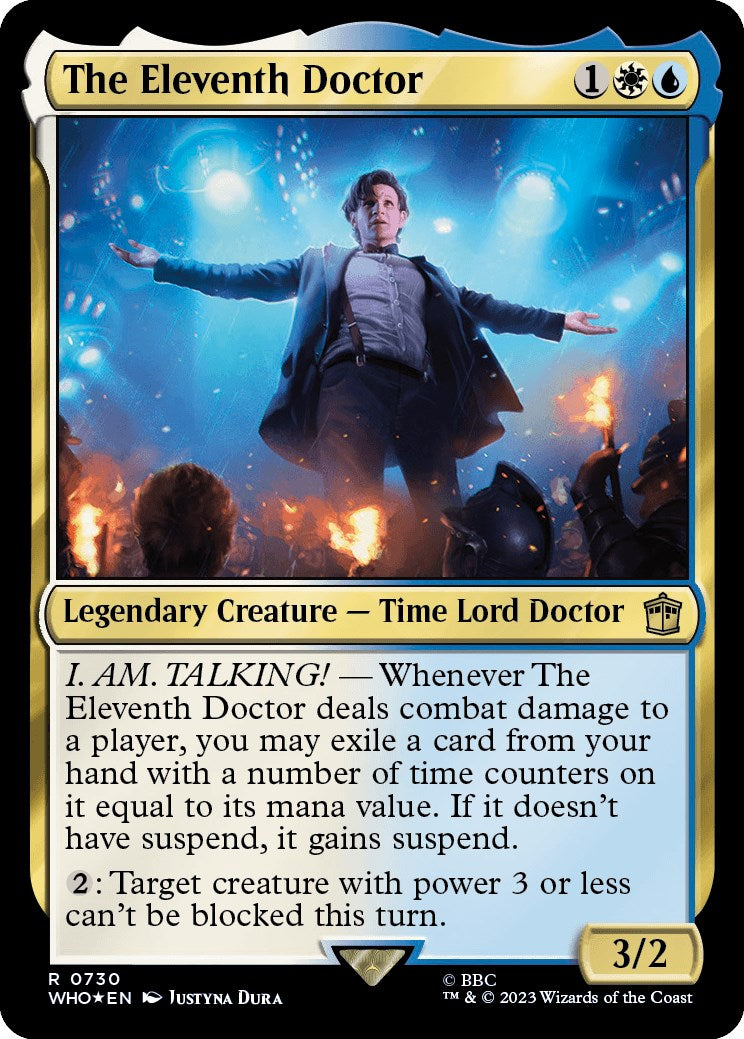 The Eleventh Doctor (Surge Foil) [Doctor Who] | Game Master's Emporium (The New GME)