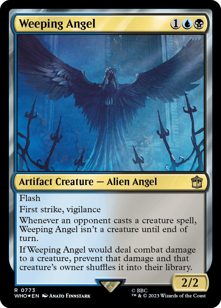 Weeping Angel (Surge Foil) [Doctor Who] | Game Master's Emporium (The New GME)