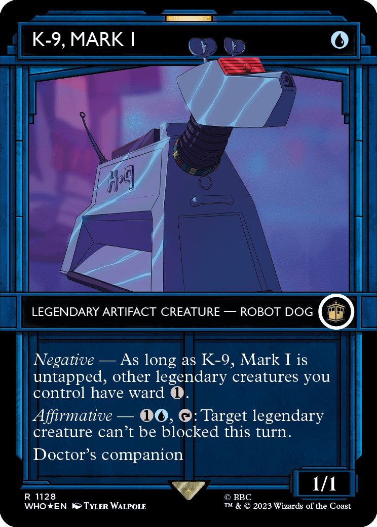 K-9, Mark I (Showcase) (Surge Foil) [Doctor Who] | Game Master's Emporium (The New GME)