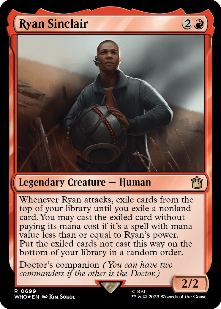 Ryan Sinclair (Surge Foil) [Doctor Who] | Game Master's Emporium (The New GME)
