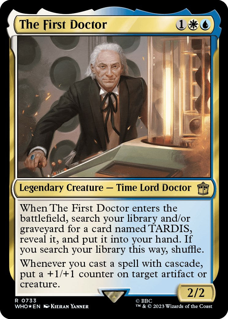 The First Doctor (Surge Foil) [Doctor Who] | Game Master's Emporium (The New GME)