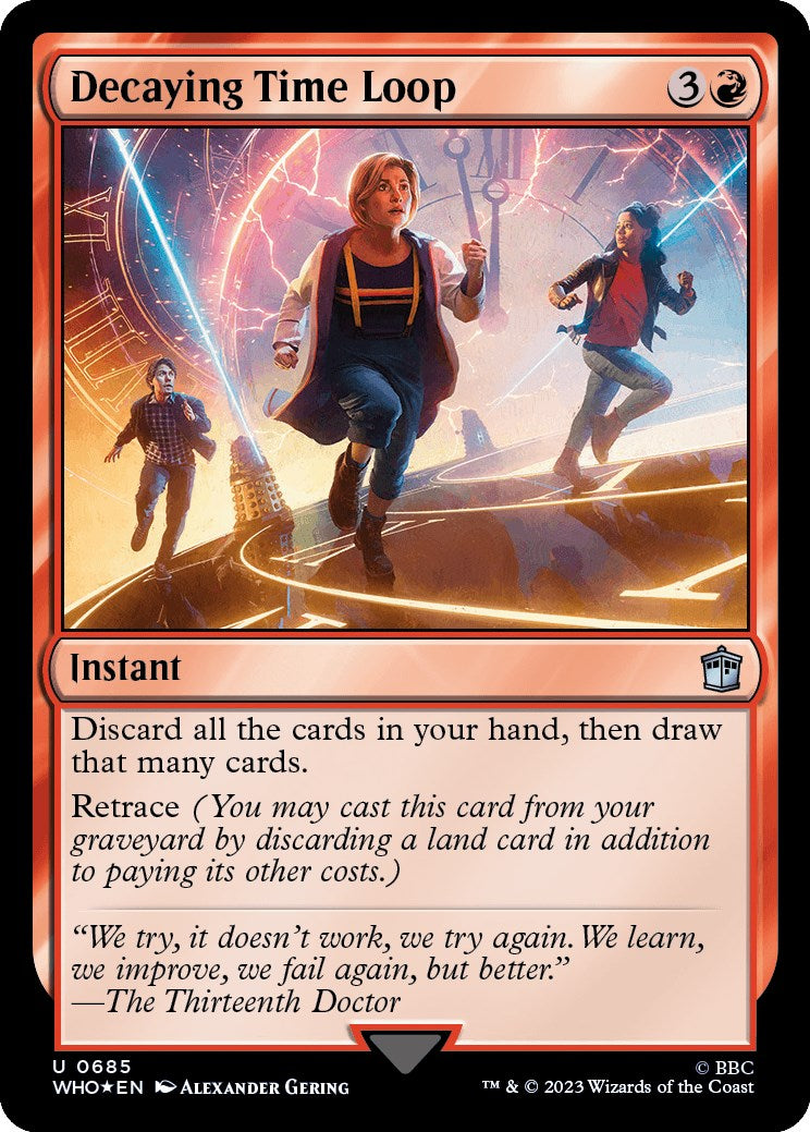 Decaying Time Loop (Surge Foil) [Doctor Who] | Game Master's Emporium (The New GME)