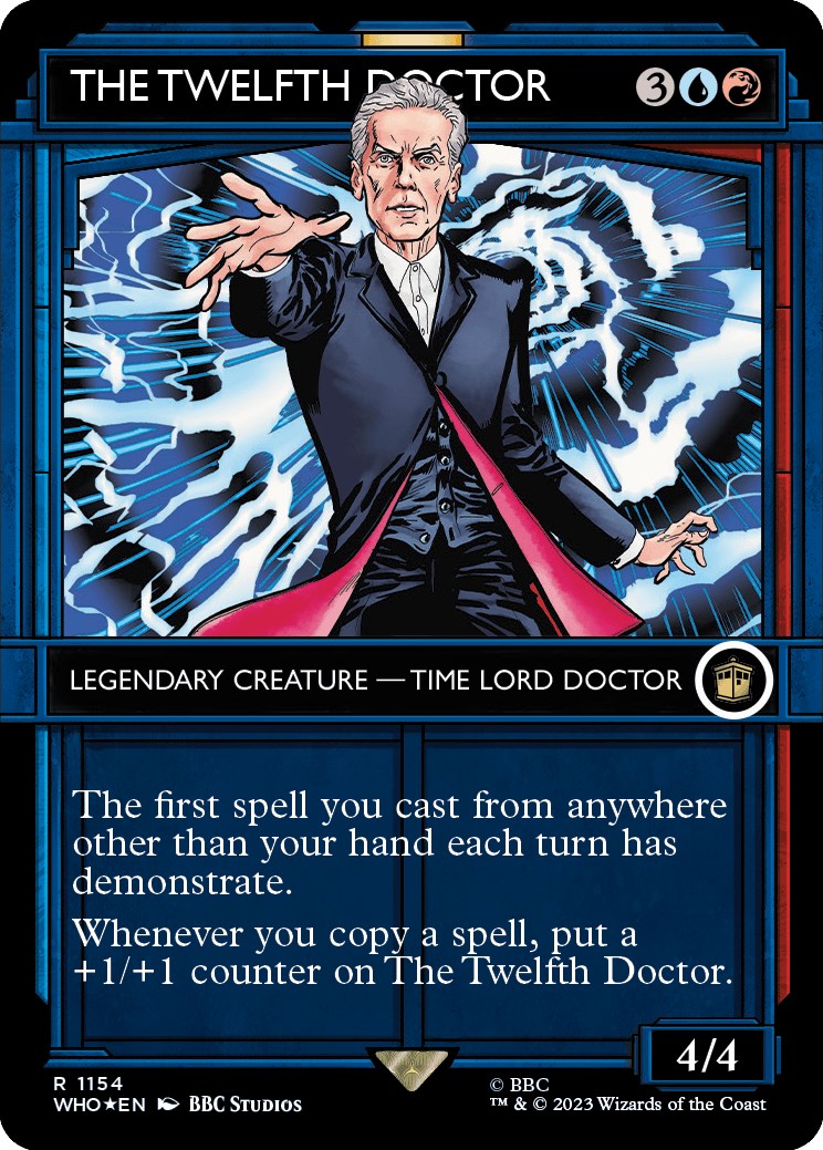 The Twelfth Doctor (Showcase) (Surge Foil) [Doctor Who] | Game Master's Emporium (The New GME)