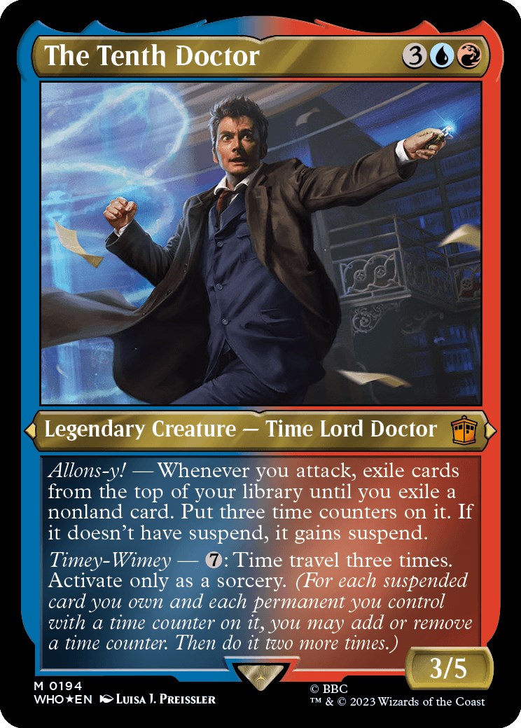 The Tenth Doctor (Display Commander) [Doctor Who] | Game Master's Emporium (The New GME)