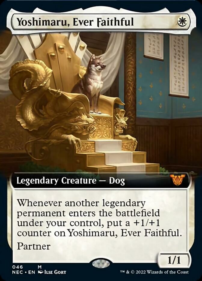 Yoshimaru, Ever Faithful (Extended Art) [Kamigawa: Neon Dynasty Commander] | Game Master's Emporium (The New GME)