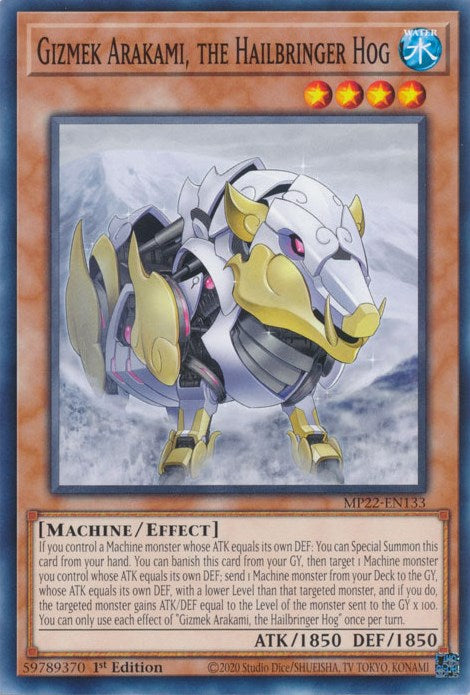 Gizmek Arakami, the Hailbringer Hog [MP22-EN133] Common | Game Master's Emporium (The New GME)