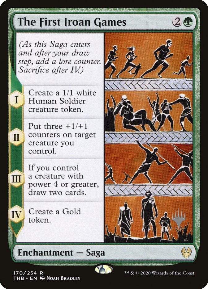 The First Iroan Games (Promo Pack) [Theros Beyond Death Promos] | Game Master's Emporium (The New GME)
