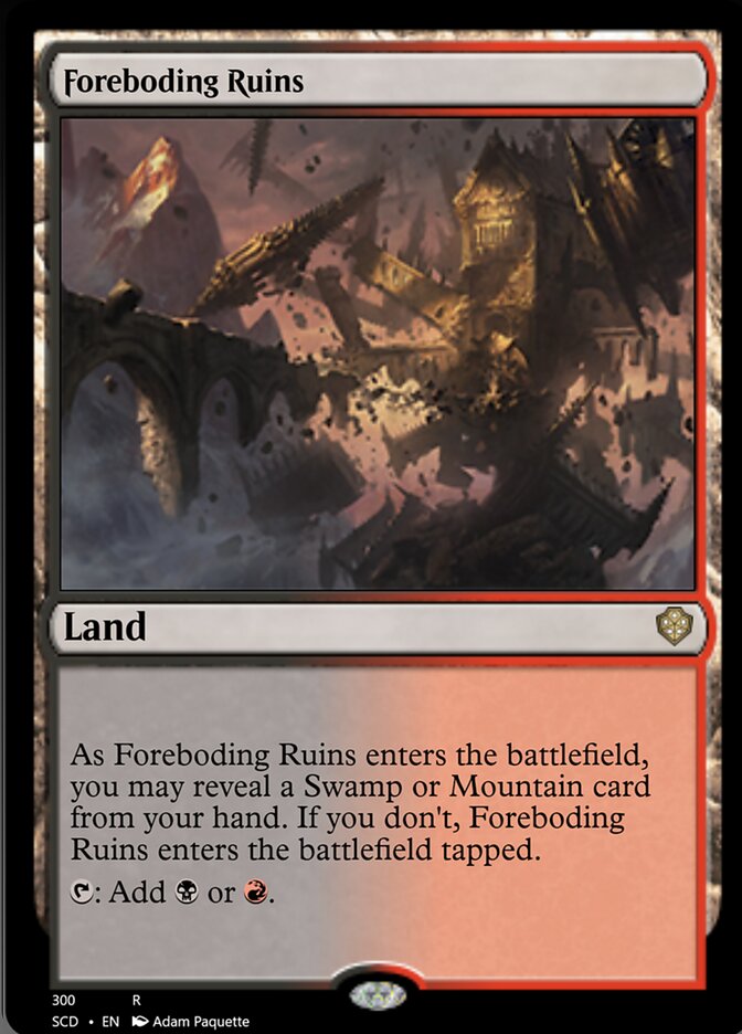 Foreboding Ruins [Starter Commander Decks] | Game Master's Emporium (The New GME)