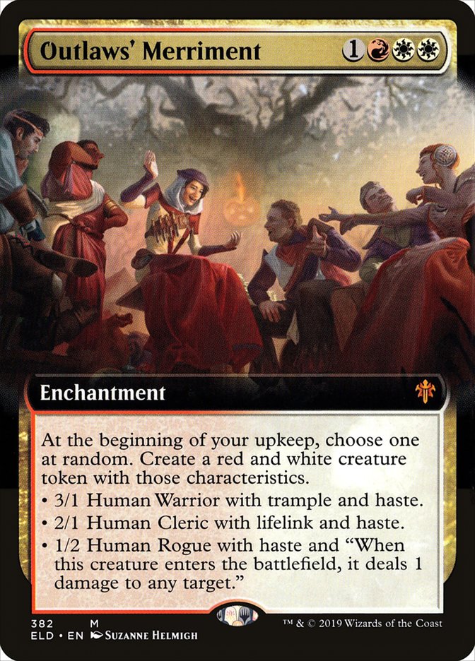 Outlaws' Merriment (Extended Art) [Throne of Eldraine] | Game Master's Emporium (The New GME)