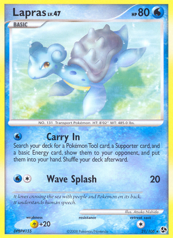 Lapras (21/106) [Diamond & Pearl: Great Encounters] | Game Master's Emporium (The New GME)