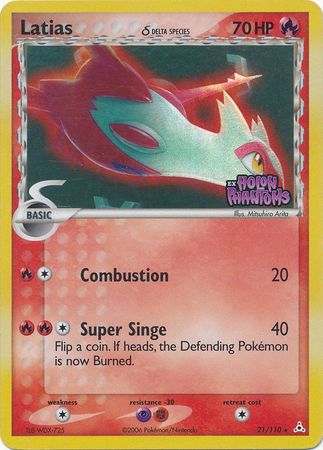 Latias (21/110) (Delta Species) (Stamped) [EX: Holon Phantoms] | Game Master's Emporium (The New GME)