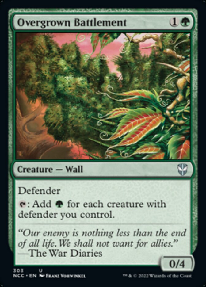 Overgrown Battlement [Streets of New Capenna Commander] | Game Master's Emporium (The New GME)