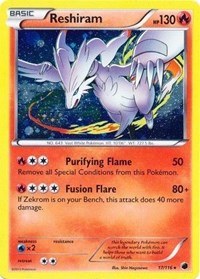 Reshiram (17/116) (Cosmos Holo) [Black & White: Plasma Freeze] | Game Master's Emporium (The New GME)