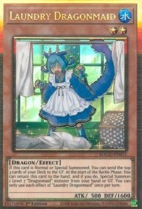 Laundry Dragonmaid [MAGO-EN021] Gold Rare | Game Master's Emporium (The New GME)